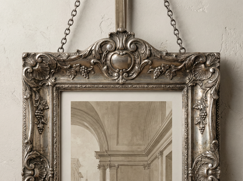 Ornate Silver Frame